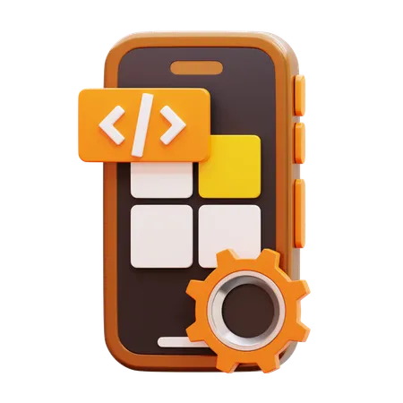 App Development  3D Icon