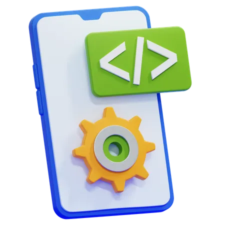 App Development  3D Icon