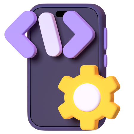 App Entwicklung  3D Icon