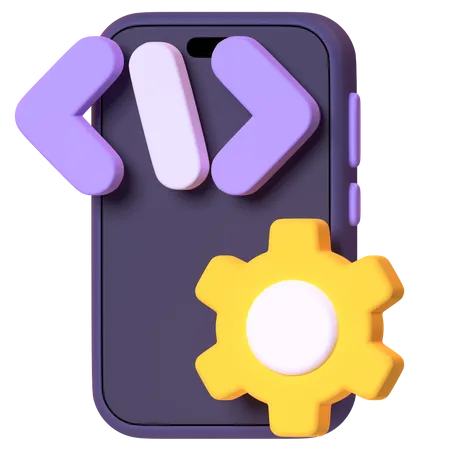 App Entwicklung  3D Icon