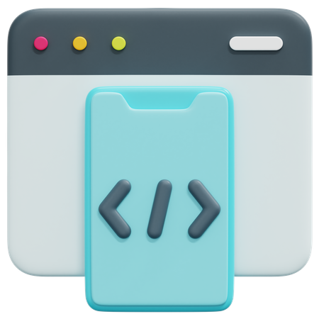 App Entwicklung  3D Icon