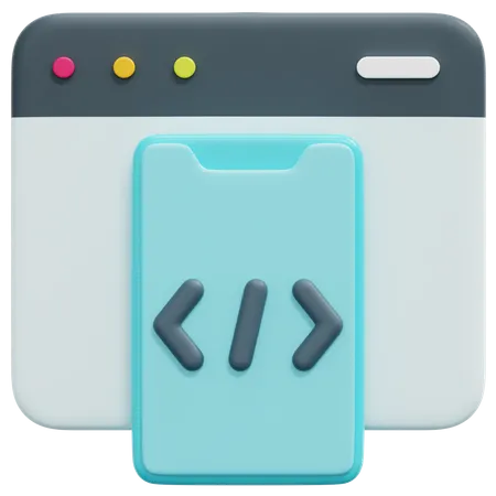 App Entwicklung  3D Icon