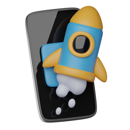 App Launch  3D Icon