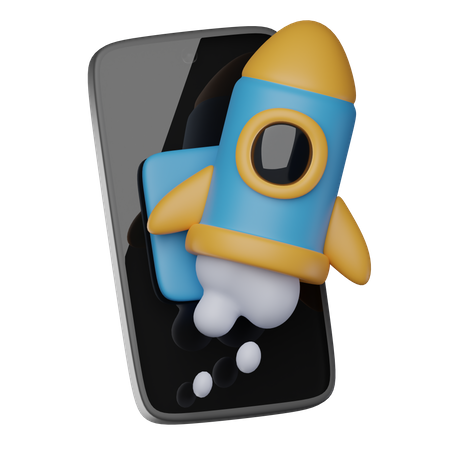 App Launch  3D Icon