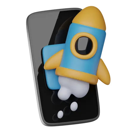 App Launch  3D Icon