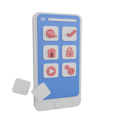 App platform  3D Icon