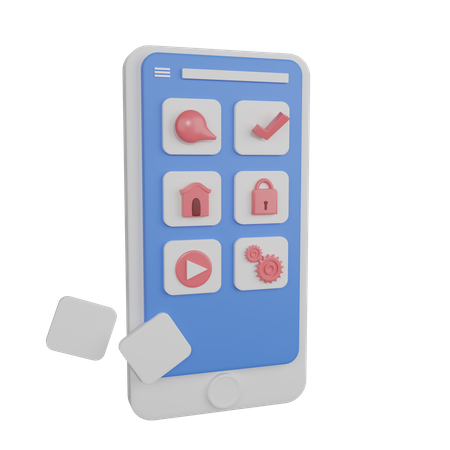 App-Plattform  3D Icon