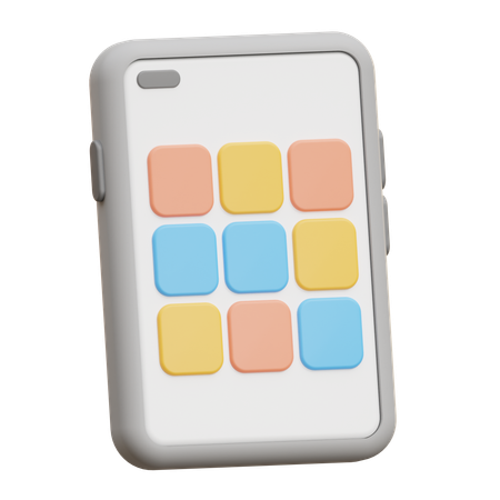 App-Oberfläche  3D Icon