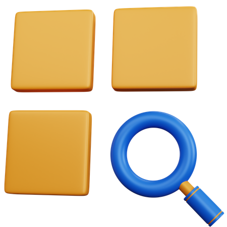 App Search  3D Icon