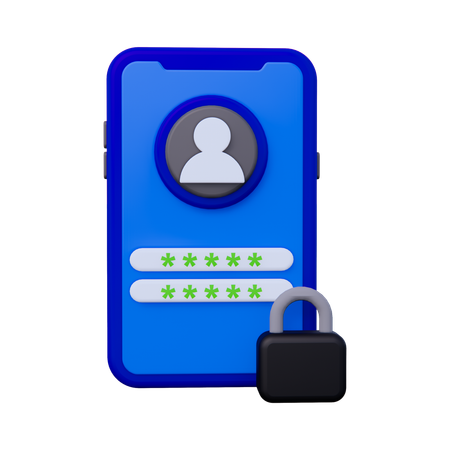 App Security  3D Icon