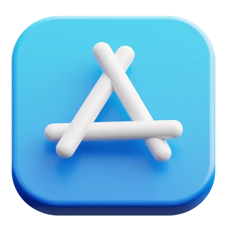App Store  3D Icon