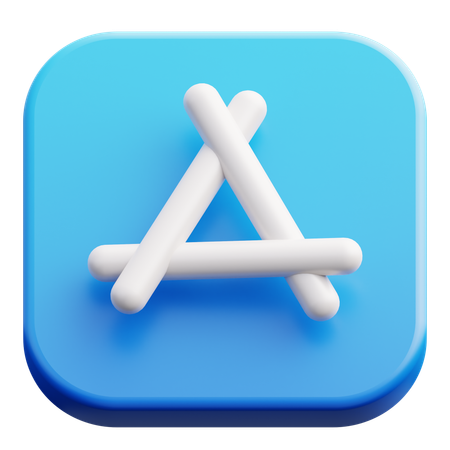 App Store  3D Icon