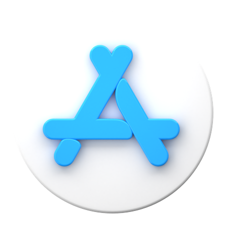 App Store  3D Icon