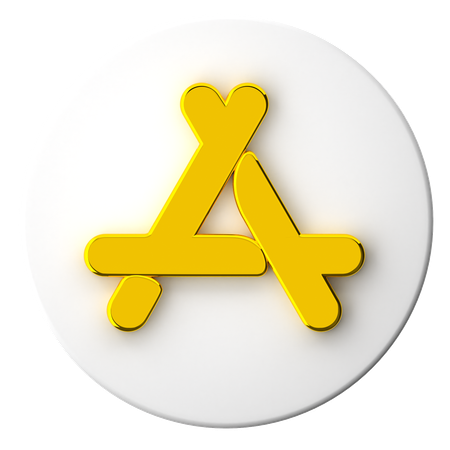 App store  3D Icon