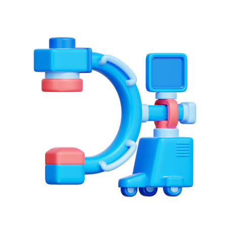 Appareil de radiographie à bras en C  3D Icon