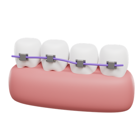Appareil dentaire  3D Icon