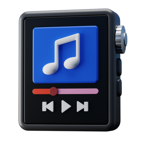 Appareil lecteur audio  3D Icon