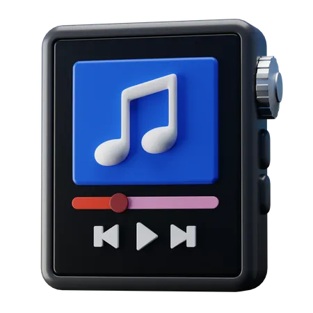 Appareil lecteur audio  3D Icon