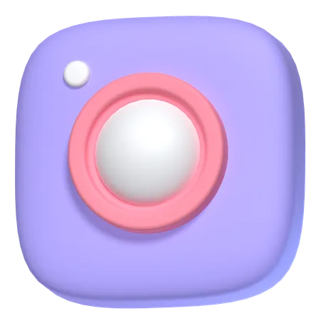 Appareil photo  3D Icon