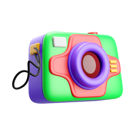 Appareil photo  3D Icon