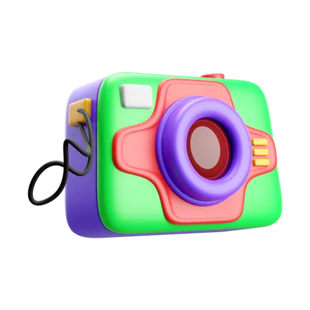 Appareil photo  3D Icon