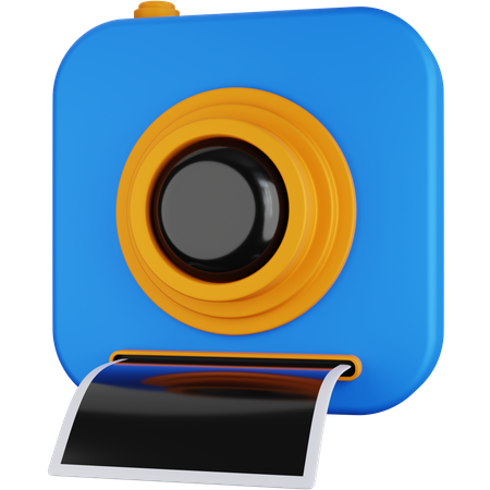 Appareil photo  3D Icon