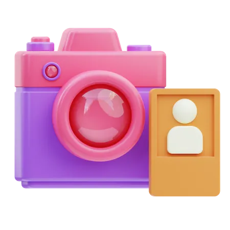 Appareil photo  3D Icon