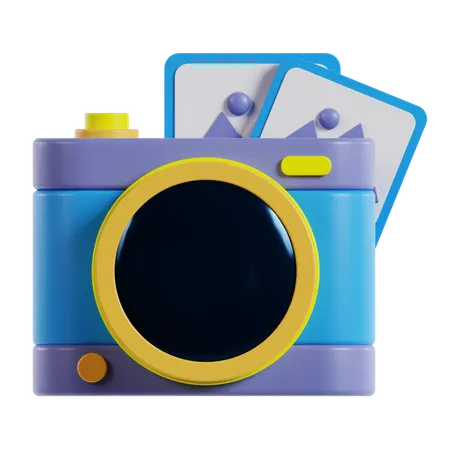 Appareil photo  3D Icon