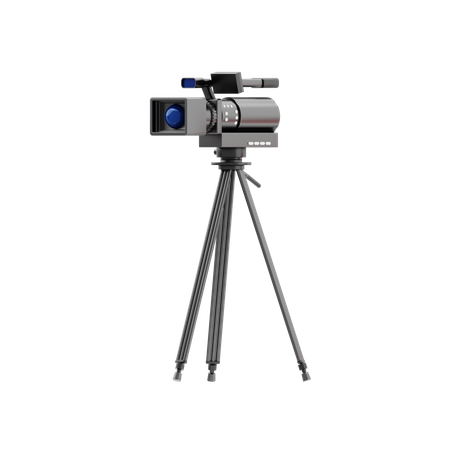 Appareil photo avec trépied  3D Icon