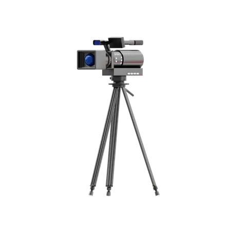 Appareil photo avec trépied  3D Icon