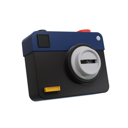 Appareil photo de poche  3D Icon