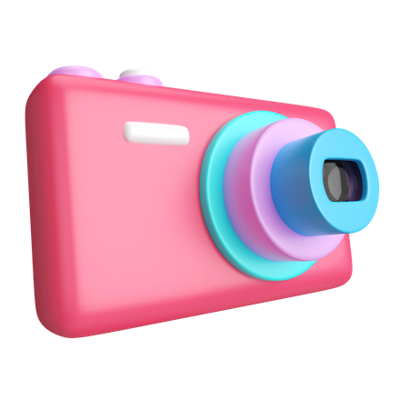 Appareil photo de poche  3D Icon