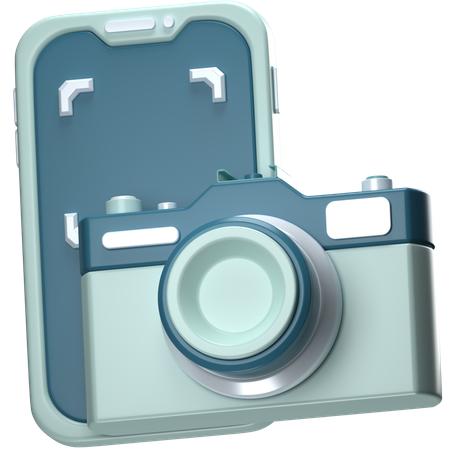 Caméra de voyage  3D Icon