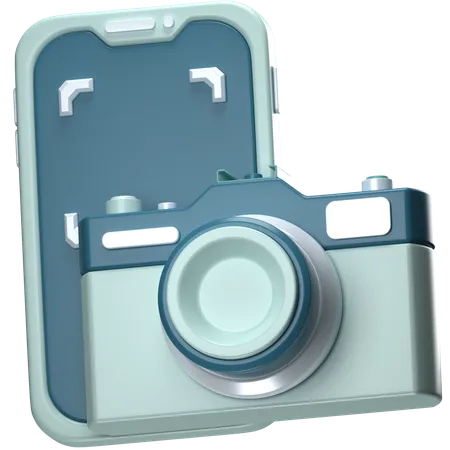 Caméra de voyage  3D Icon