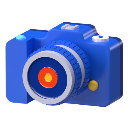 Appareil photo reflex numérique sans miroir  3D Icon