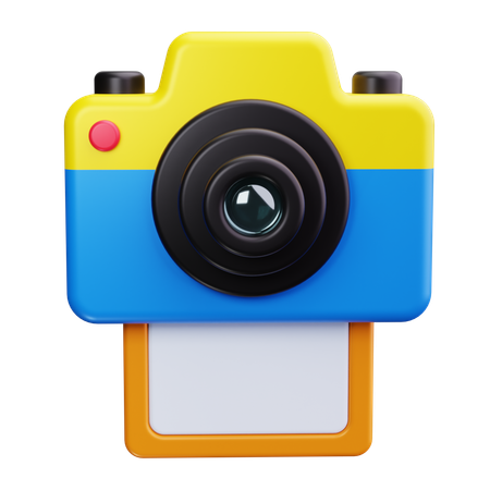 Appareil photo instantané  3D Icon