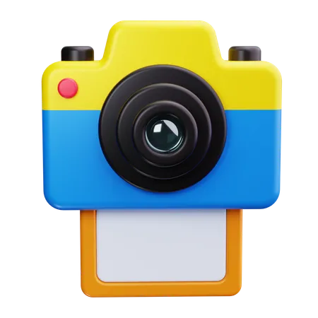 Appareil photo instantané  3D Icon