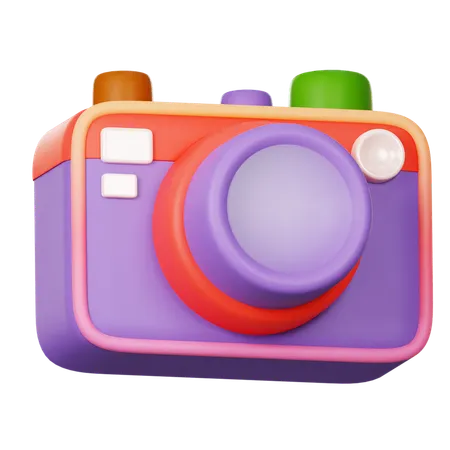 Appareil photo numérique  3D Icon