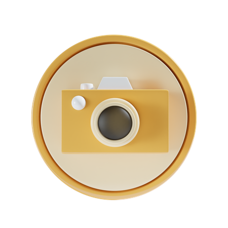 Appareil photo numérique  3D Icon