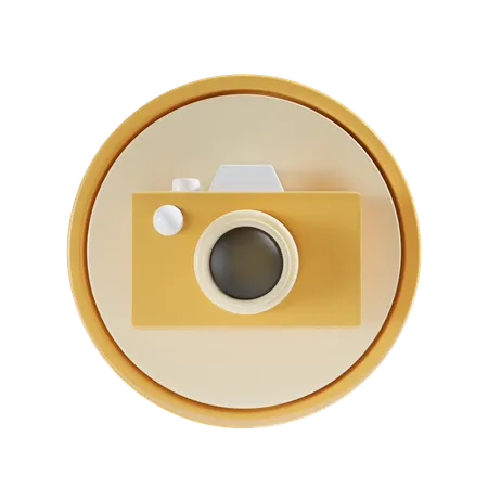 Appareil photo numérique  3D Icon