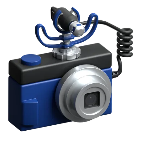 Appareil photo numérique  3D Icon