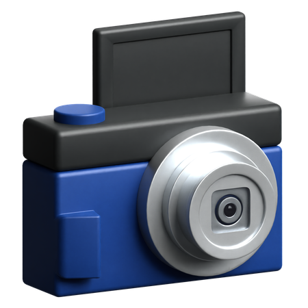 Appareil photo numérique  3D Icon