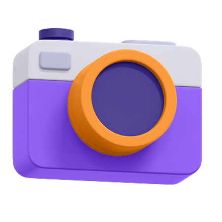 Appareil photo numérique  3D Icon