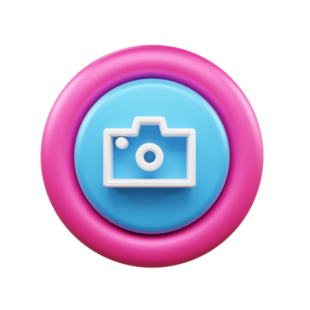 Appareil photo numérique  3D Icon