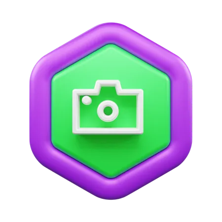 Appareil photo numérique  3D Icon