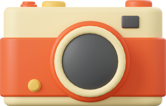 Appareil photo numérique  3D Icon