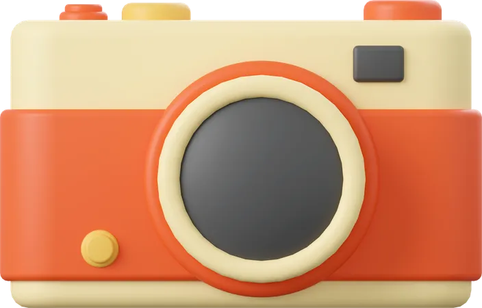 Appareil photo numérique  3D Icon