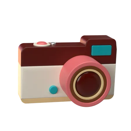 Appareil photo numérique  3D Icon