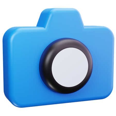 Appareil photo numérique  3D Icon