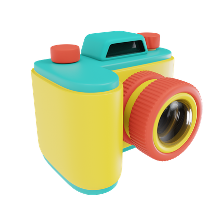 Appareil photo numérique  3D Icon